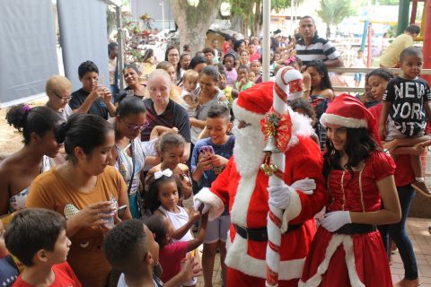 Chegada de Papai Noel em Paraíba do Sul!