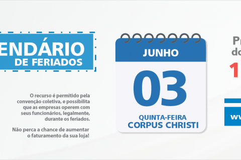 Termina dia 19 prazo para entrega do Termo de Adesão – Feriado De Corpus Christi
