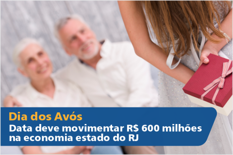 Dia dos Avós deve movimentar R$ 600 milhões na economia do estado do Rio de Janeiro