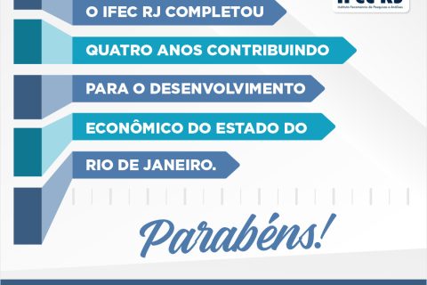 IFec RJ completa quatro anos de atividade no estado do Rio de Janeiro