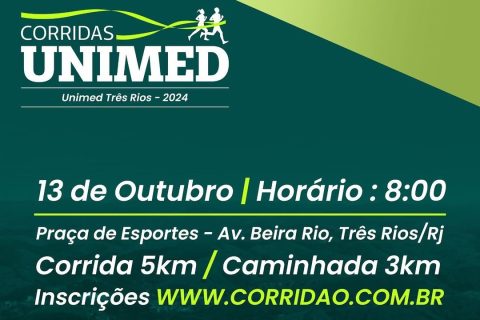 Sicomércio apoia 1ª Corrida Unimed Três Rios