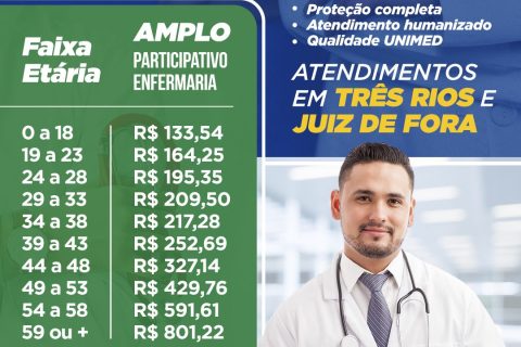 Plano UNIMED AMPLO está disponível para associados do Sicomércio